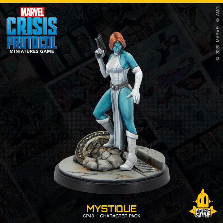 Marvel Crisis Protocol : Beast and Mystique Character Pack